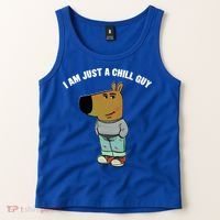 My New Character Is A Chill Guy I Am Just A Chill Guy Funny Tank Top thumb 2