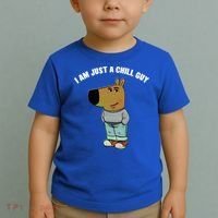 My New Character Is A Chill Guy I Am Just A Chill Guy Funny Toddler T-Shirt thumb 2