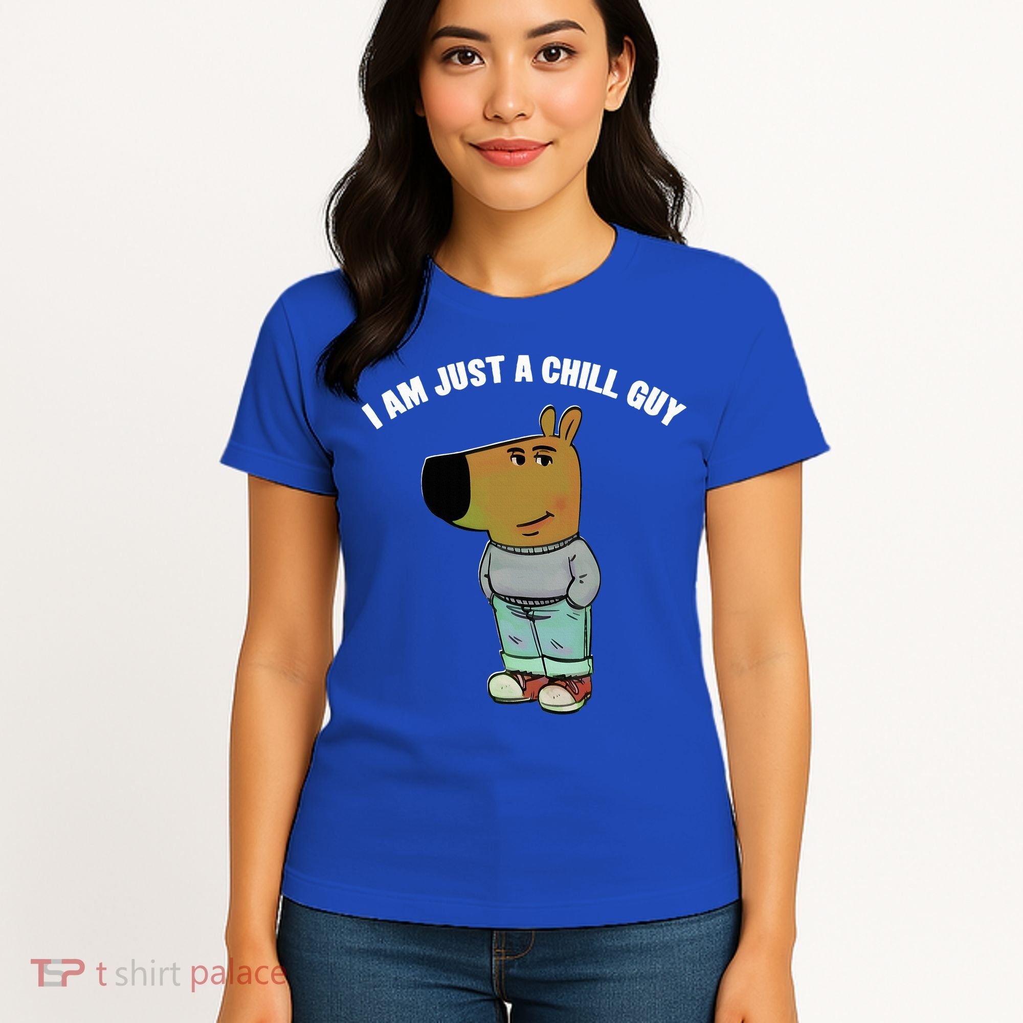 My New Character Is A Chill Guy I Am Just A Chill Guy Funny Women's T-Shirt