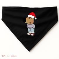 My New Character Is A Chill Guy Meme Funny Chill Guy Meme USA-Made Doggie Bandana thumb 0