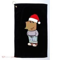 My New Character Is A Chill Guy Meme Funny Chill Guy Meme Golf Towel thumb 0