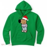 My New Character Is A Chill Guy Meme Wearing Santa Hat Chill Guy Meme Hoodie thumb 0