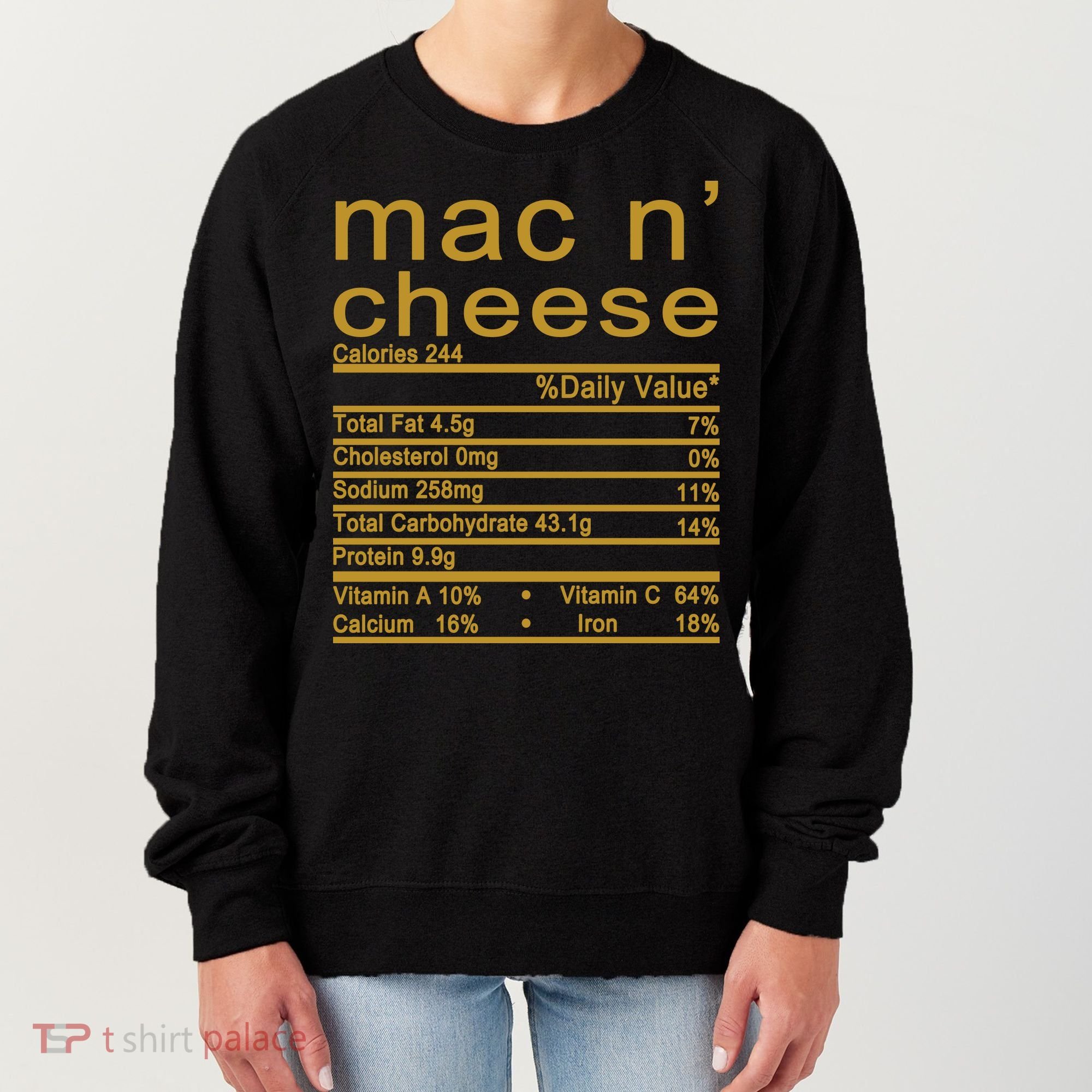 Mac N' Cheese Thanksgiving Dinner Women's Sweatshirt