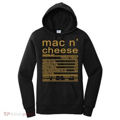 Mac N' Cheese Thanksgiving Dinner Women's Hoodie