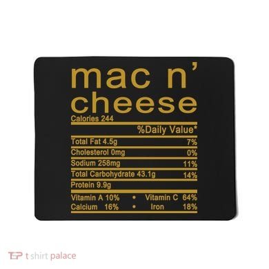 Mac N' Cheese Thanksgiving Dinner Mousepad