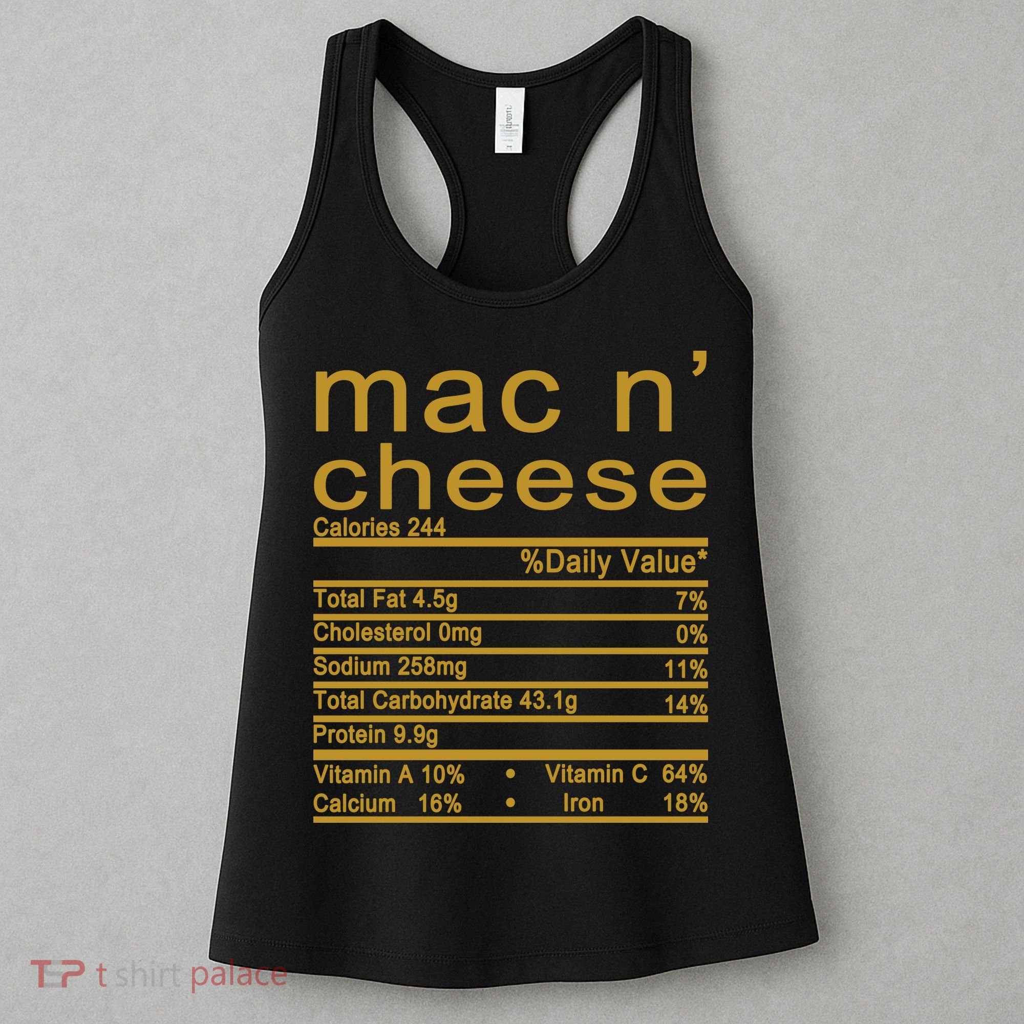 Mac N' Cheese Thanksgiving Dinner Women's Tank Top