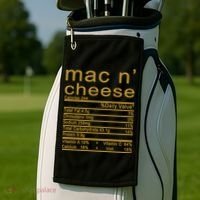 Mac N' Cheese Thanksgiving Dinner Golf Towel thumb 2
