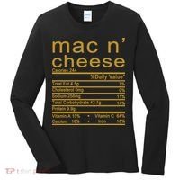 Mac N' Cheese Thanksgiving Dinner Women's Long Sleeve Shirt thumb 0