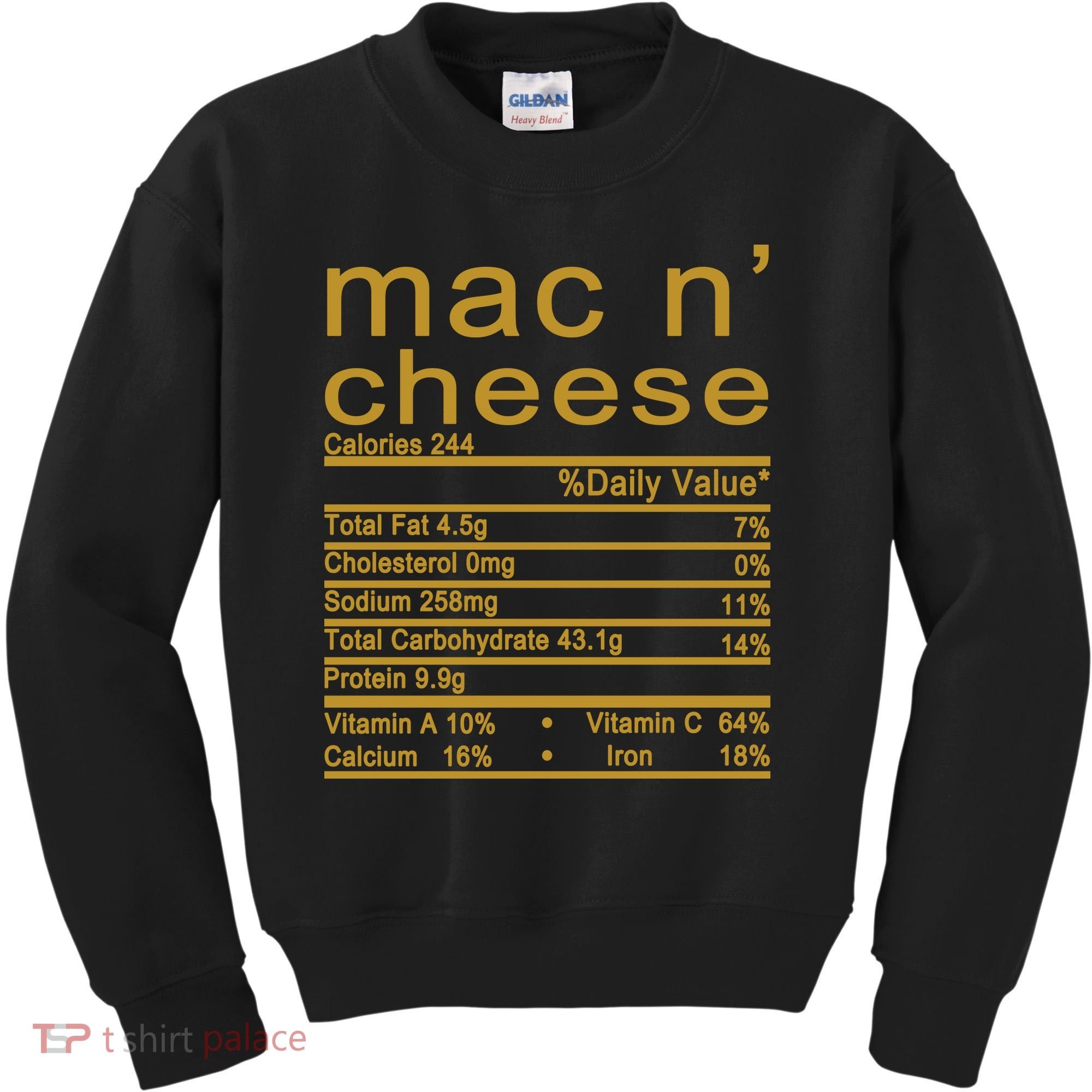 Mac N' Cheese Thanksgiving Dinner Kids Sweatshirt