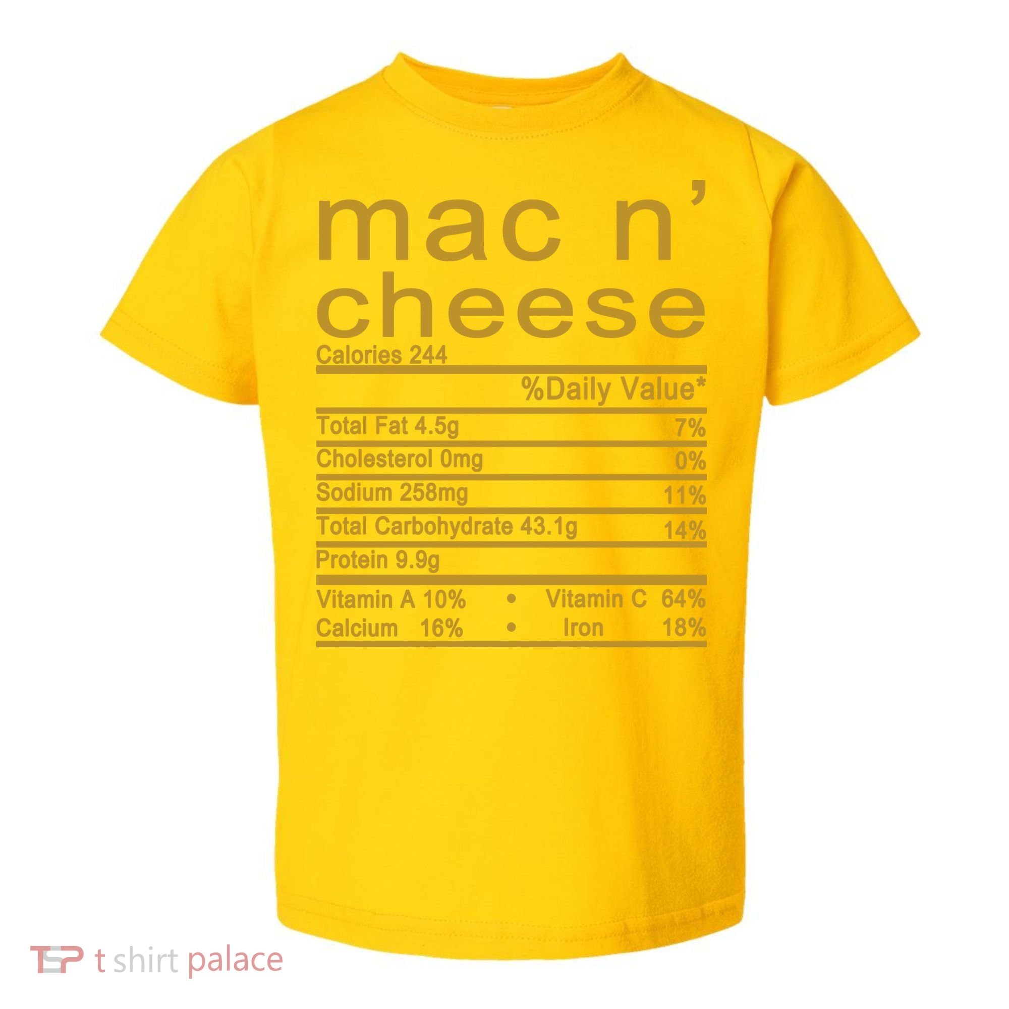 Mac N' Cheese Thanksgiving Dinner Toddler T-Shirt