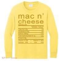 Mac N' Cheese Thanksgiving Dinner Kids Long Sleeve Shirt thumb 0