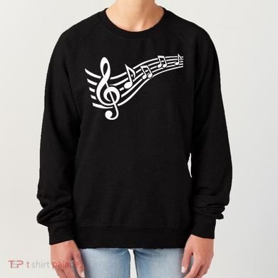 Music Notes Clef Women's Sweatshirt
