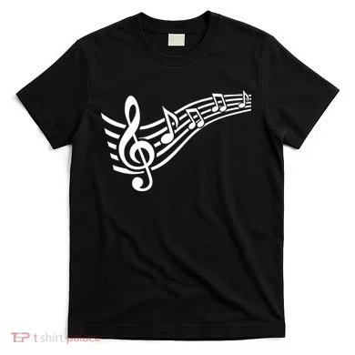 Music Notes Clef T-Shirt