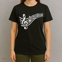 Music Notes Clef T-Shirt thumb 4
