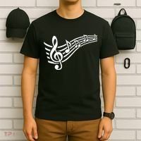 Music Notes Clef T-Shirt thumb 6