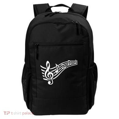 Music Notes Clef Backpack