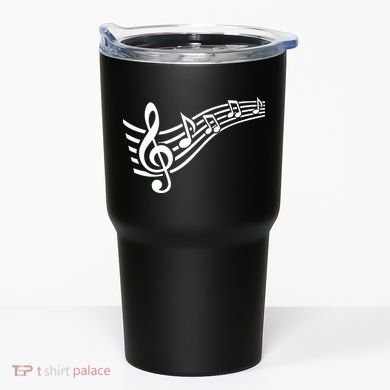 Music Notes Clef Tumbler
