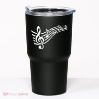 Music Notes Clef Tumbler thumb 0