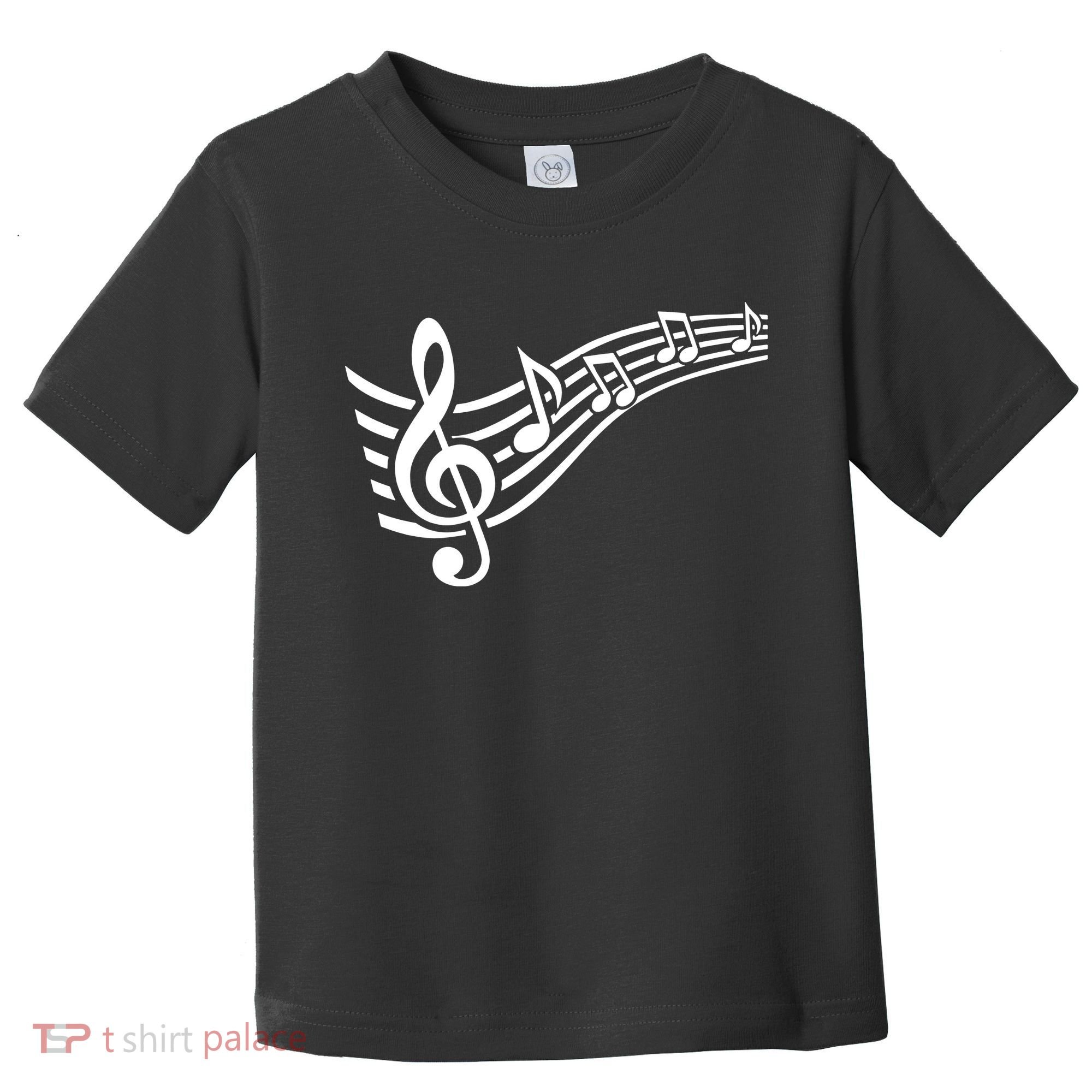 Music Notes Clef Toddler T-Shirt
