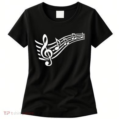 Music Notes Clef Women's T-Shirt