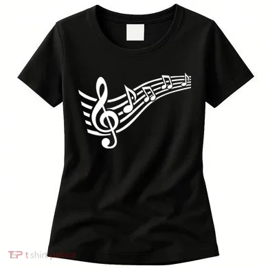 Music Notes Clef Women's T-Shirt
