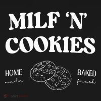 Milf ‘N’ Cookies Home Made Baked Fresh Funny MotherS Day Women's Hoodie thumb 2