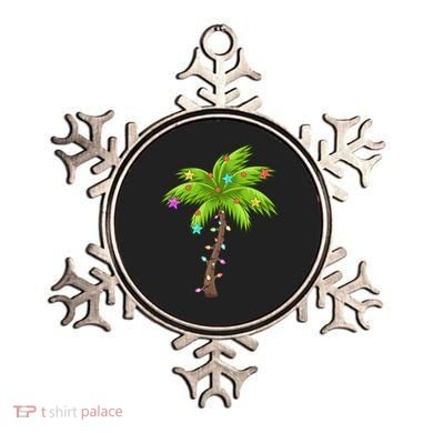 Merry Nautical Christmas Palm Tree Deck The Palms Design Gift Ornament