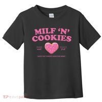 Milf N Cookies Keep You Coming Back For More Toddler T-Shirt thumb 0
