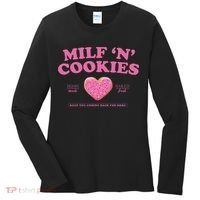 Milf N Cookies Keep You Coming Back For More Women's Long Sleeve Shirt thumb 0