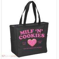 Milf N Cookies Keep You Coming Back For More Tote Bag thumb 2