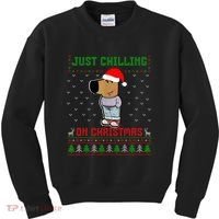 My New Character Is A Chill Guy Meme Funny Chill Guy Meme Kids Sweatshirt thumb 0