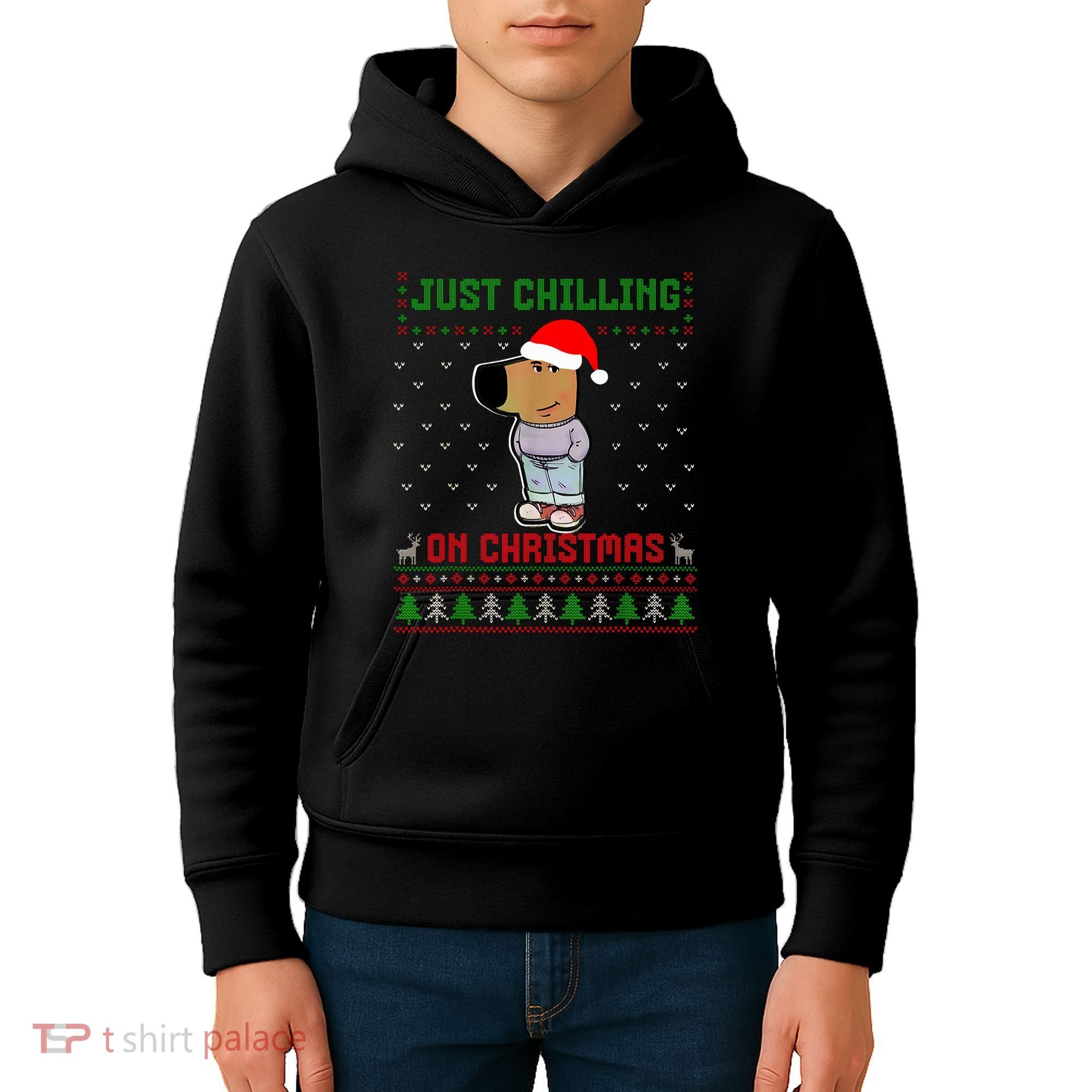 My New Character Is A Chill Guy Meme Funny Chill Guy Meme Kids Hoodie