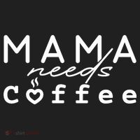 Mama Needs Coffee Cute Gift Golf Towel thumb 3