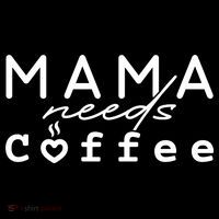 Mama Needs Coffee Cute Gift Women's Long Sleeve Shirt thumb 2