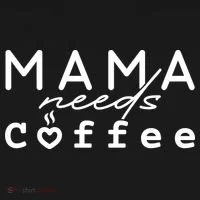 Mama Needs Coffee Cute Gift Kids Sweatshirt thumb 2