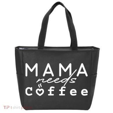 Mama Needs Coffee Cute Gift Tote Bag