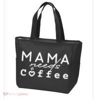 Mama Needs Coffee Cute Gift Tote Bag thumb 3