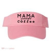 Mama Needs Coffee Cute Gift Visor thumb 0
