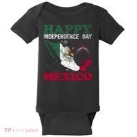 Mexico National Day September 16 Gift Mexican Independence Day  Baby Bodysuit thumb 0