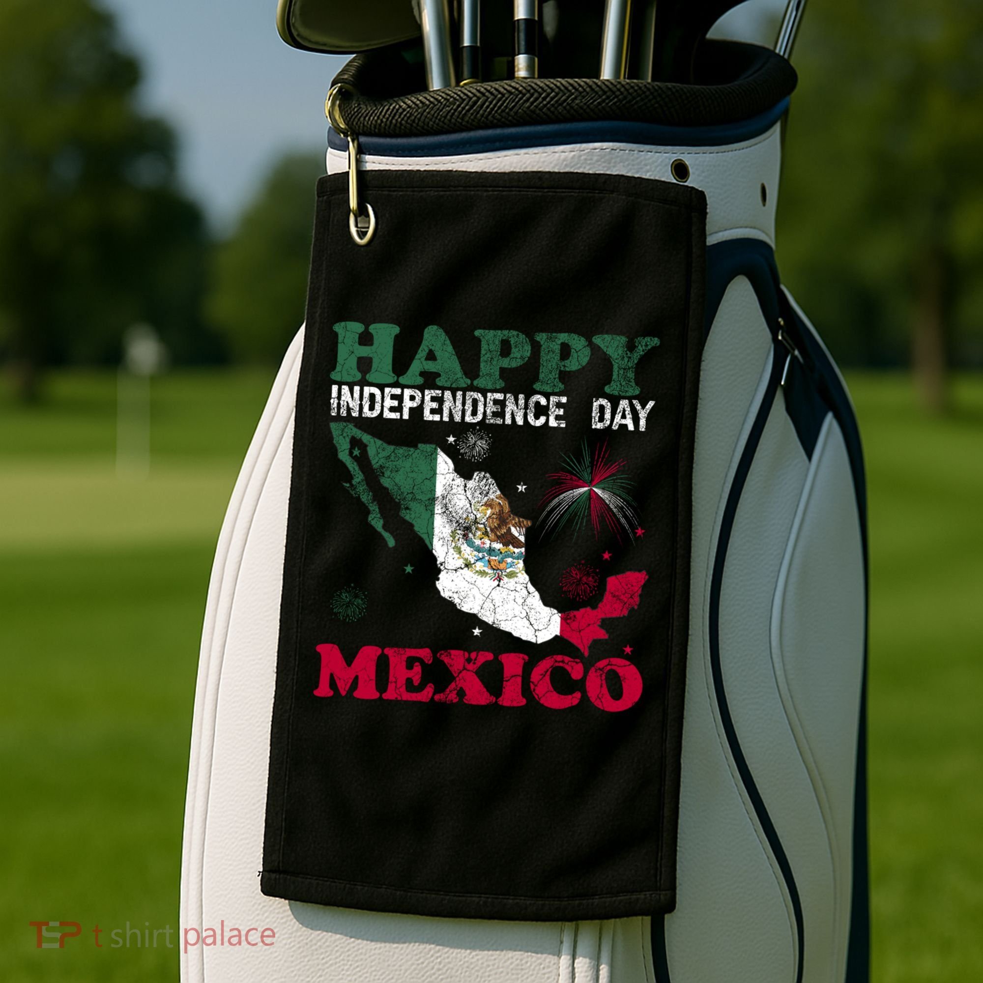 Mexico National Day September 16 Gift Mexican Independence Day  Golf Towel