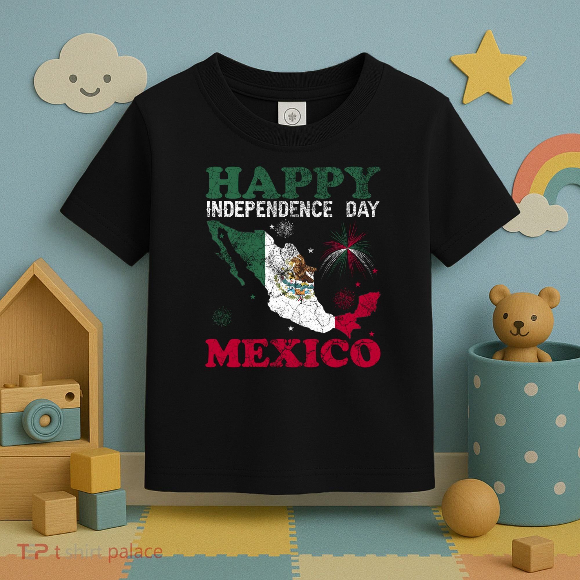 Mexico National Day September 16 Gift Mexican Independence Day  Toddler T-Shirt
