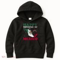 Mexico National Day September 16 Gift Mexican Independence Day  Kids Hoodie thumb 0