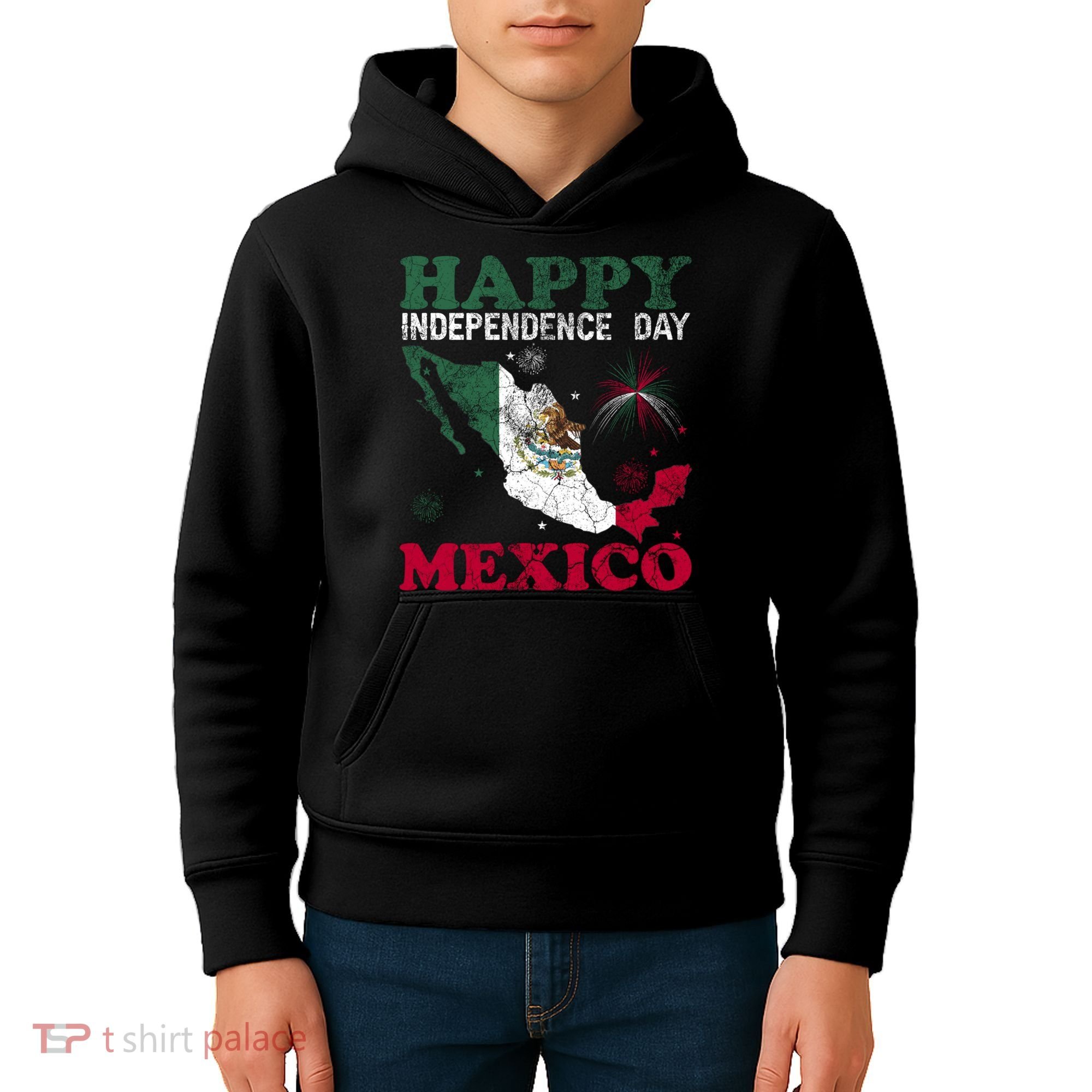 Mexico National Day September 16 Gift Mexican Independence Day  Kids Hoodie