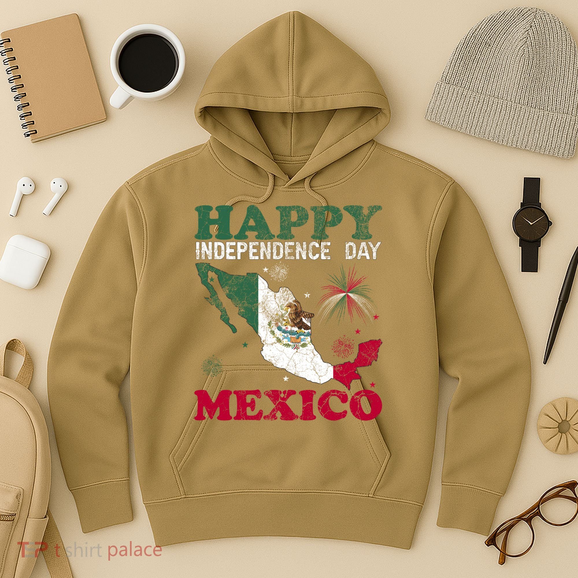 Mexico National Day September 16 Gift Mexican Independence Day  Hoodie