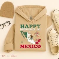 Mexico National Day September 16 Gift Mexican Independence Day  Hoodie thumb 4