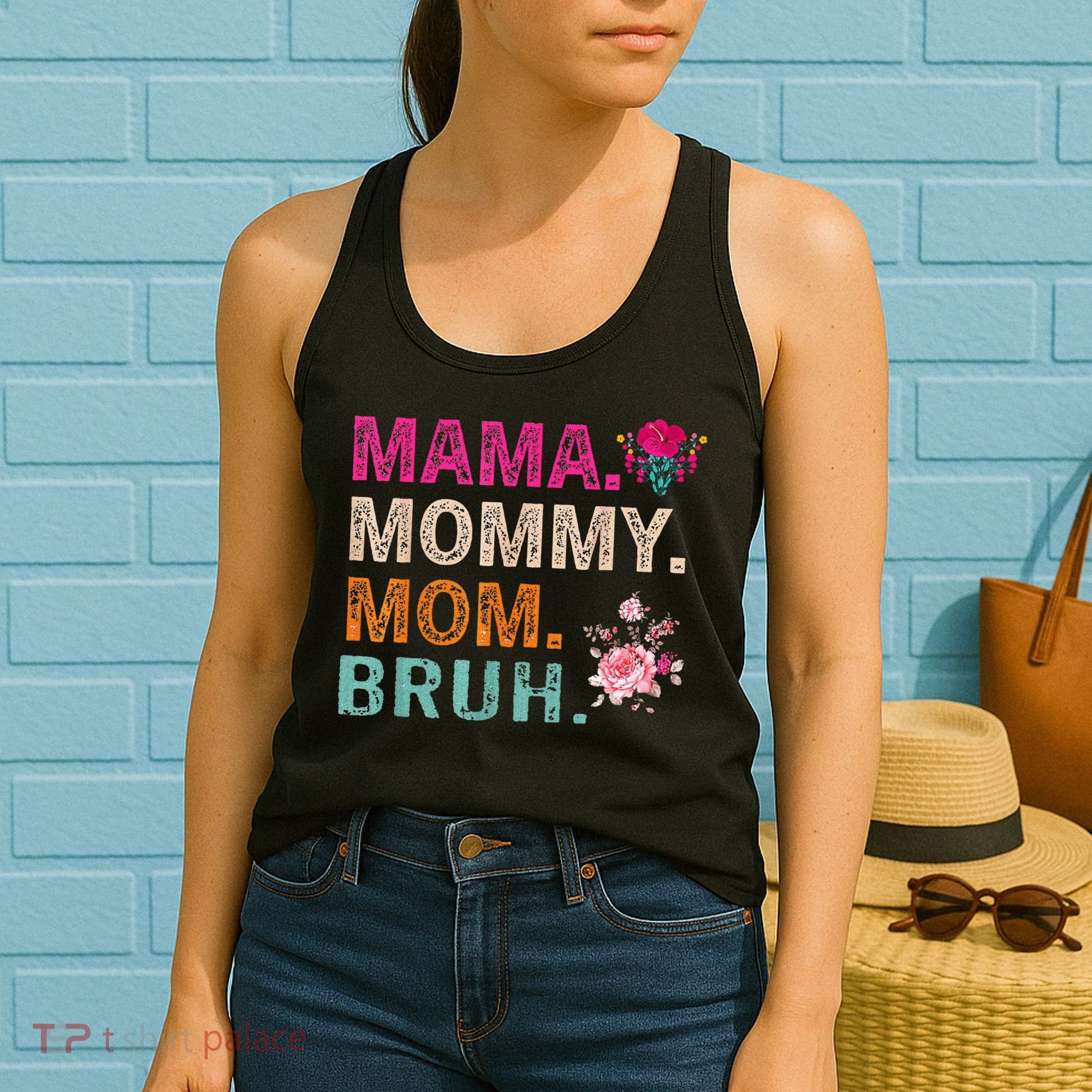 Mom Noun Definition Funny Mama Mothers Day Women's Tank Top