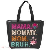 Mom Noun Definition Funny Mama Mothers Day Tote Bag thumb 0