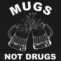 Mugs Not Drugs St Patrick's Day Funny Beer Women's Hoodie thumb 2