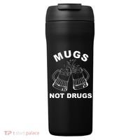 Mugs Not Drugs St Patrick's Day Funny Beer 24oz Duet Stainless Steel Tumbler thumb 0