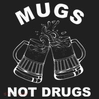 Mugs Not Drugs St Patrick's Day Funny Beer Women's Cooling Performance Crew T-Shirt thumb 2
